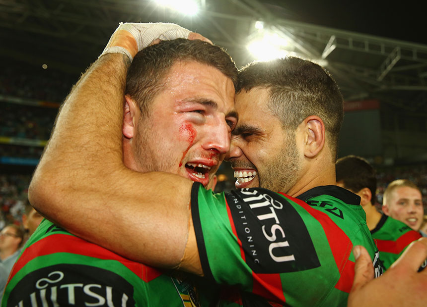 Sam Burgess suffered concussion during NRL Grand Final