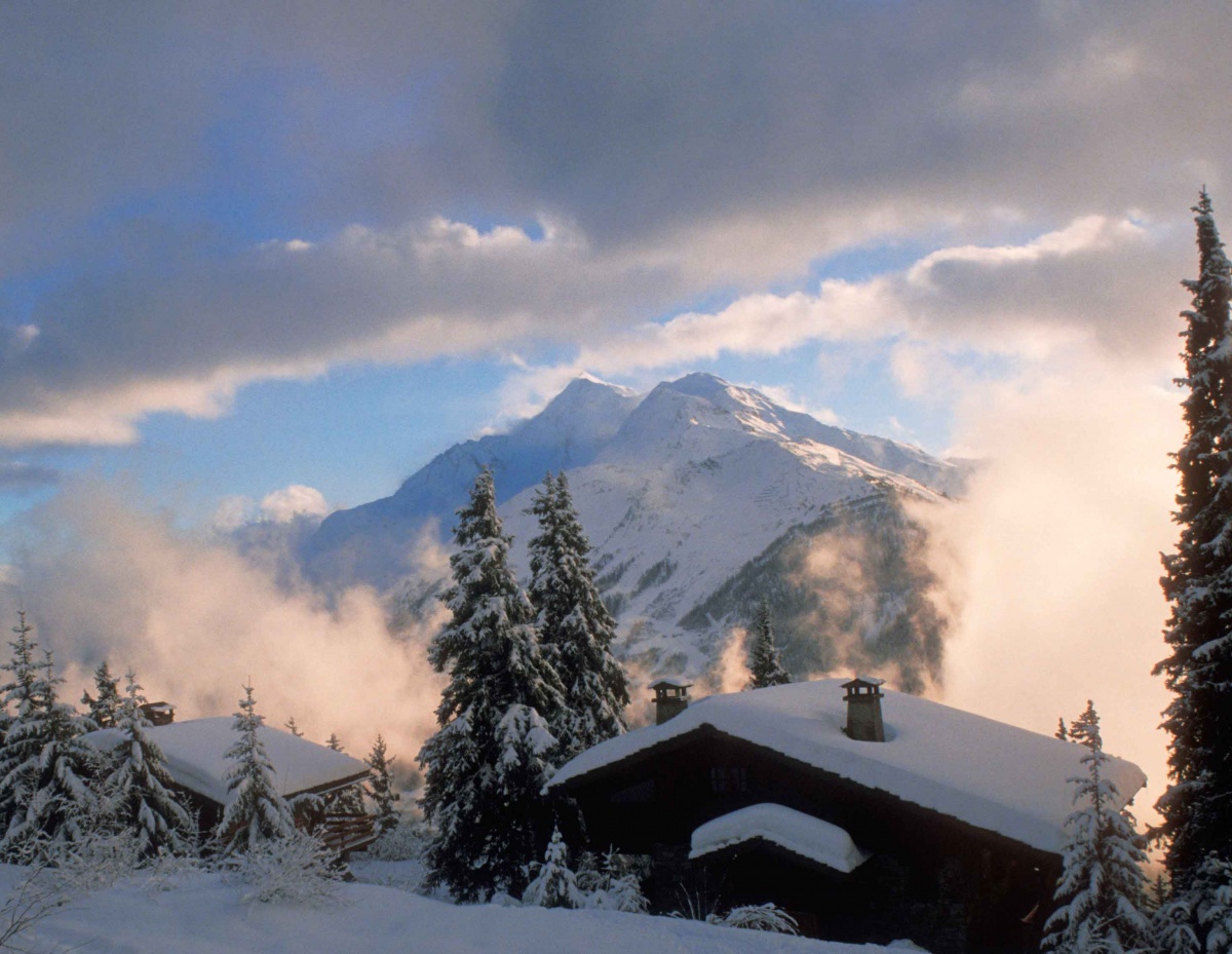 The Swiss Alps.