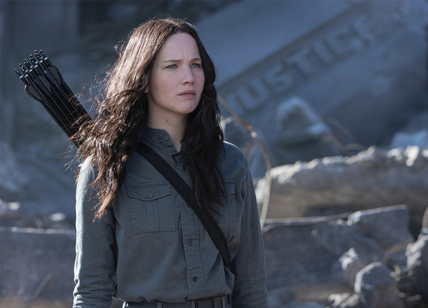 Jennifer Lawrence Mockingjay - Supplied
