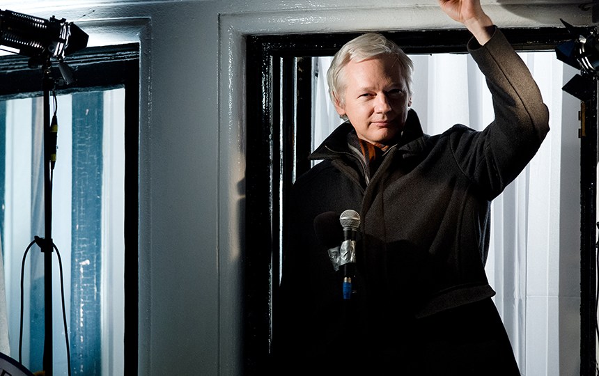 Julian Assange BBC Comedy