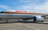 Qantas retro inspired plane