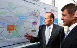 Sydney M5 East Tunnel Tony Abbott Mike Baird