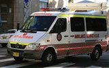 Phillip Hughes ambulance