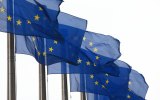 European Union flags