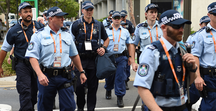 G20 police in Brisbane