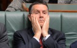Shadow environment minister Mark Butler during House of Representatives question time at Parliament House Canberra, Wednesday, May 28, 2014. (AAP Image/Alan Porritt) NO ARCHIVING
