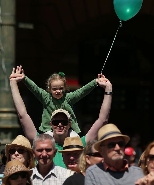 Melbourne Cup Carnival parade 2014