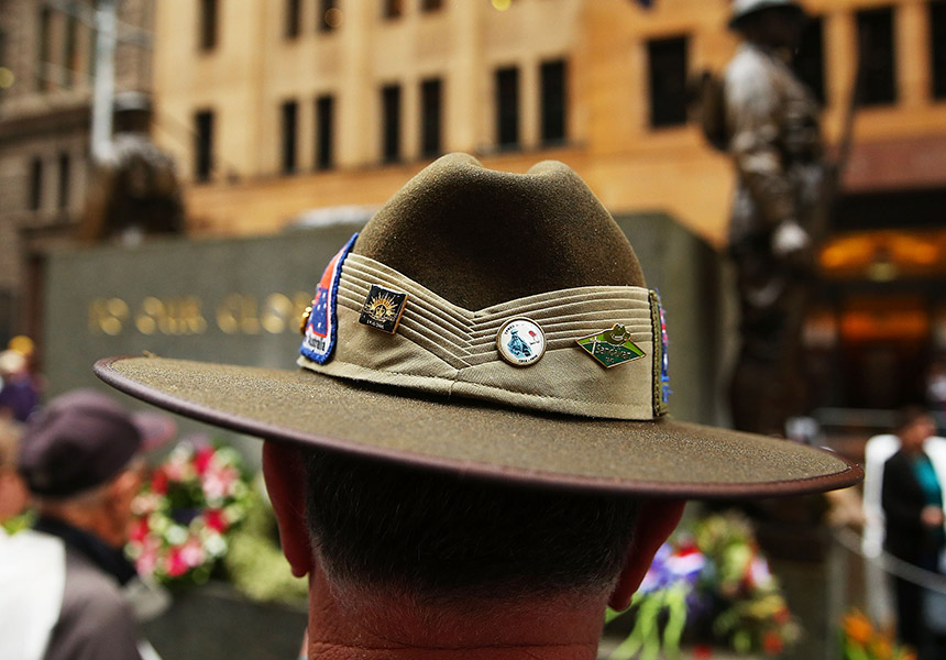 Australian soldier