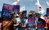 ABC budget cuts protests