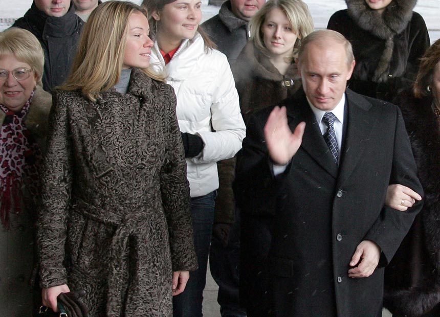(Getty) Vladimir Putin daughter