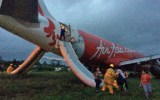 AirAsia flight overshoots runway