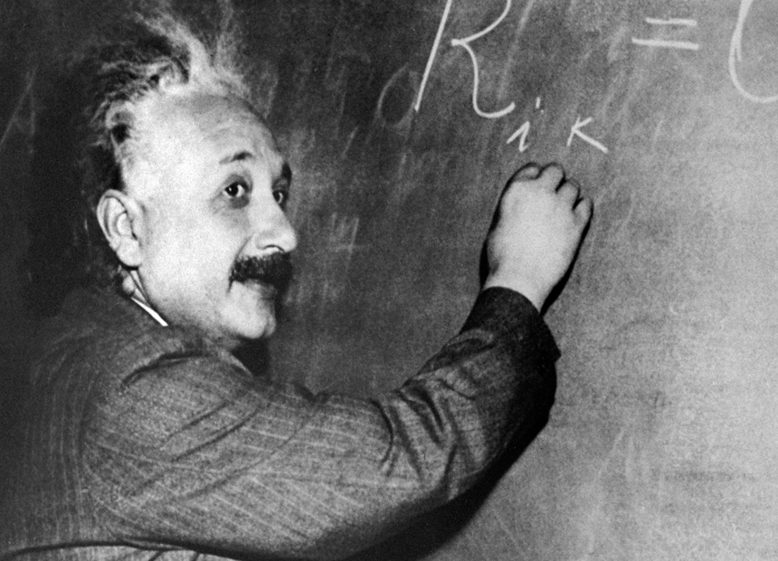Albert Einstein. Getty