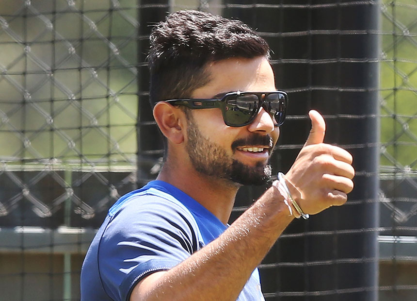 Stand-in Indian skipper Virat Kohli.