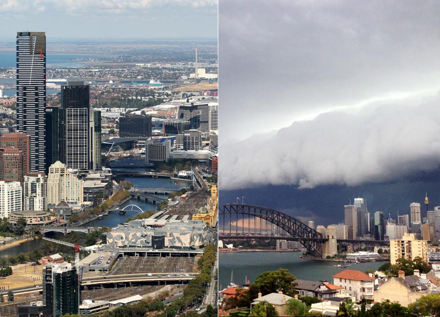 Melbourne vs Sydney