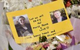 A card for the two hostages killed in the siege at Martin Place.