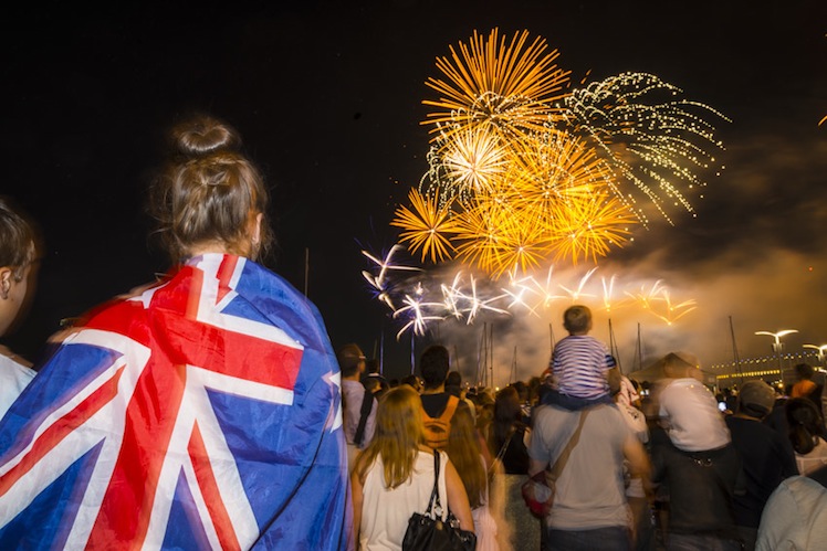 07 fireworks at Docklands - Asutralia Day
