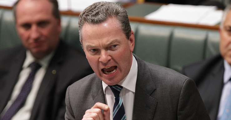 Christopher Pyne AAP