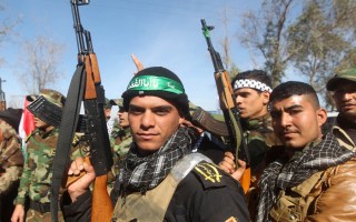 Islamic State Iraq shiite fighter AAP