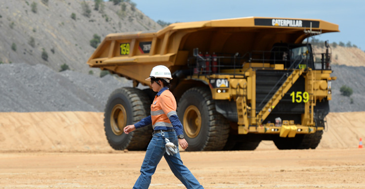 Mine accident AAP