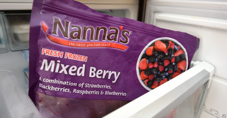 frozen berries AAP