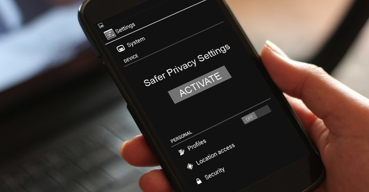 phone privacy settings