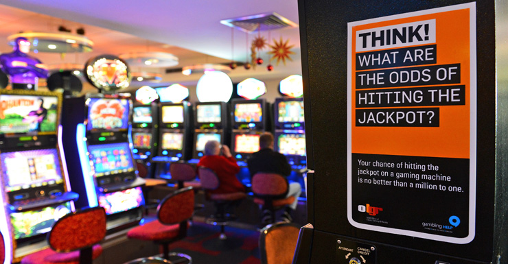 Poker machines Getty
