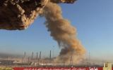 aftermath of a suicide bombing in Iraq