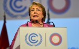 Chilean President Michelle Bachelet