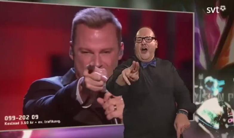 Eurovision sign language star