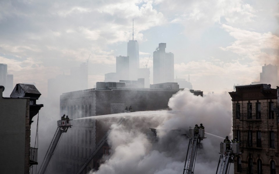 Getty New York apartment fire