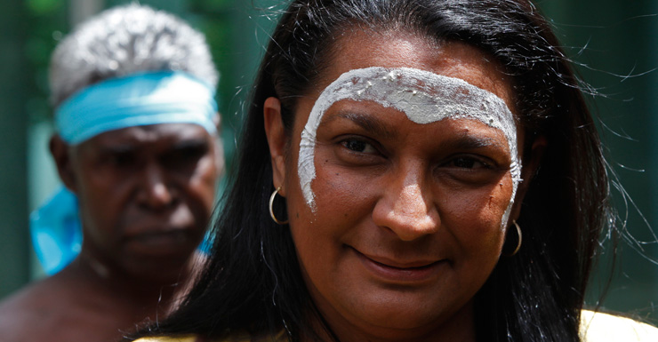 Nova Peris in the Senate. Photo: AAP.