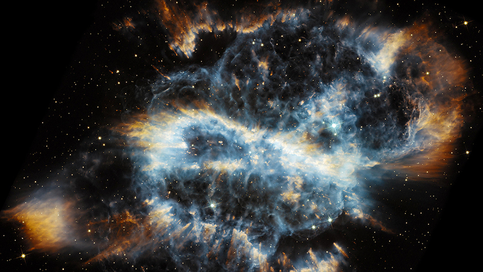 Hubble space galaxy stars