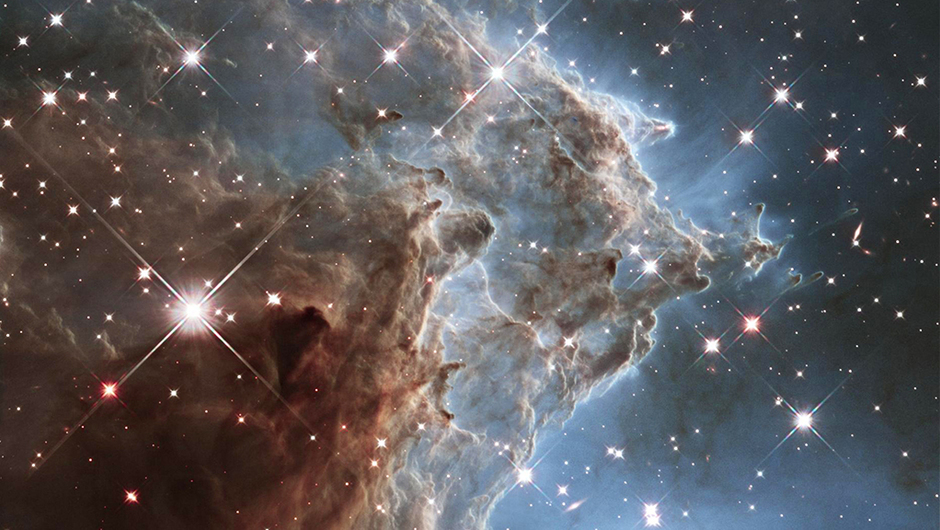 Hubble space galaxy stars