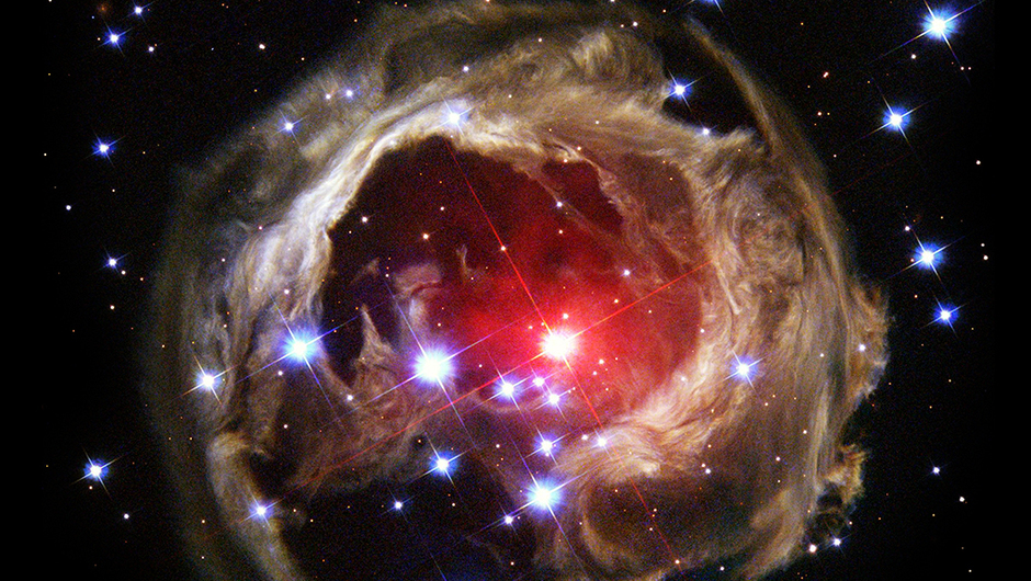Hubble space galaxy stars