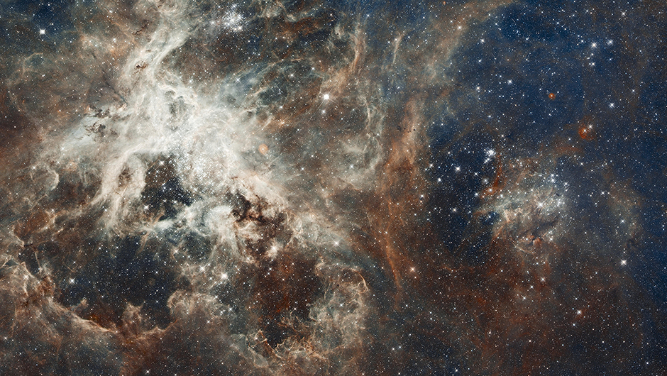Hubble space galaxy stars