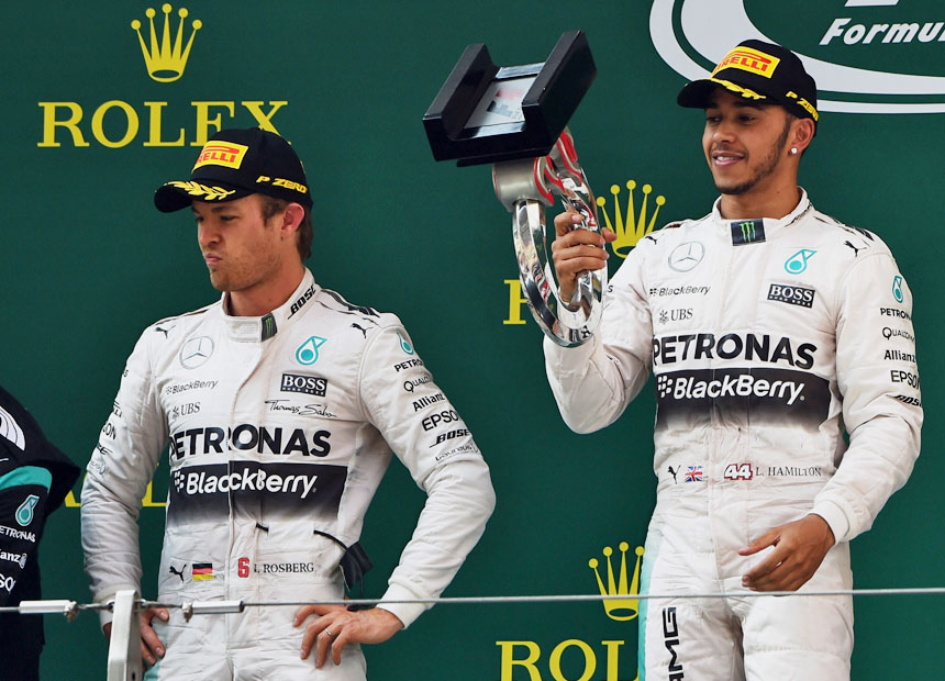 Lewis Hamilton Nico Rosberg