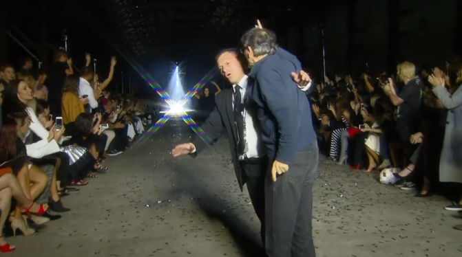 Ellery fashion week angry neighbour