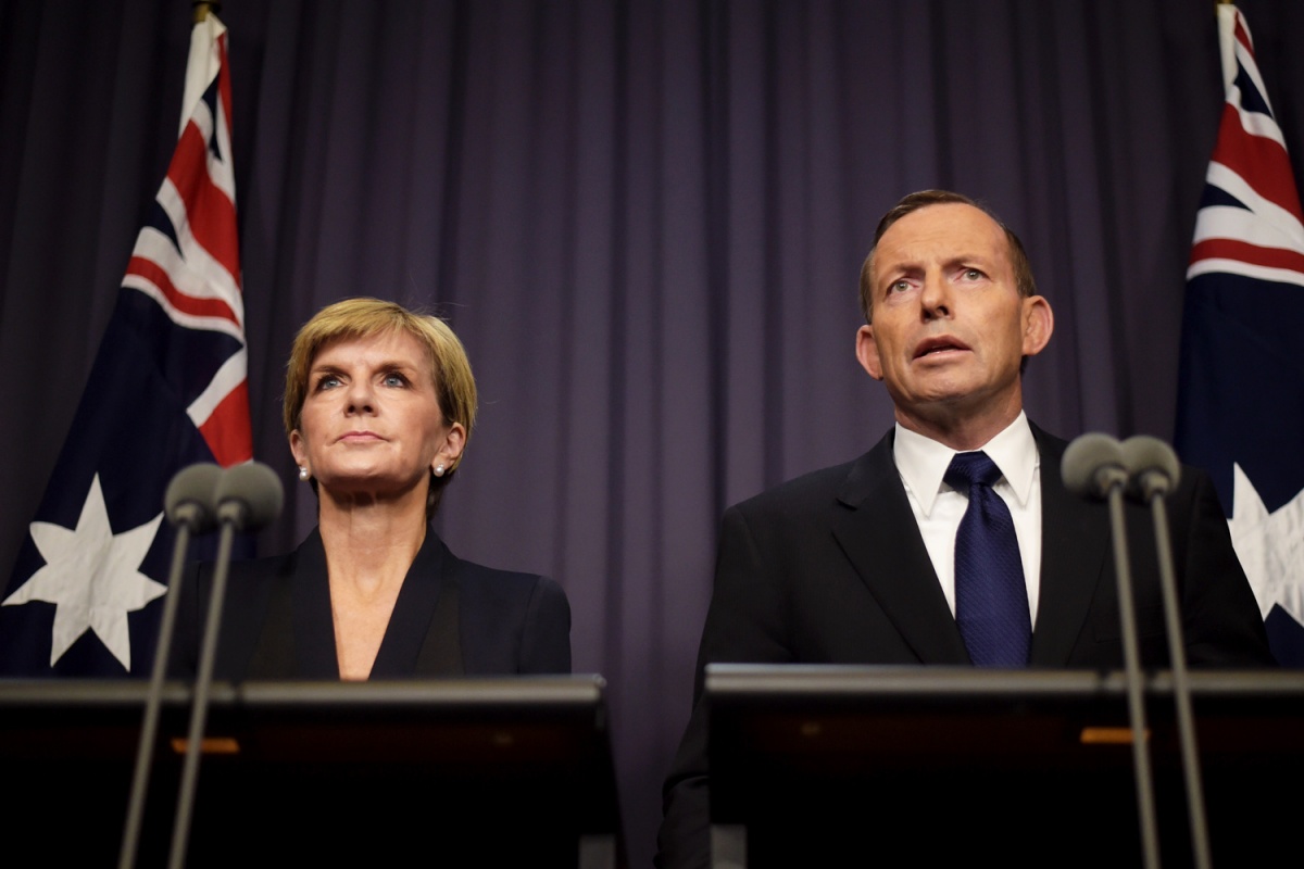 Julie Bishop Tony Abbott Bali Nine