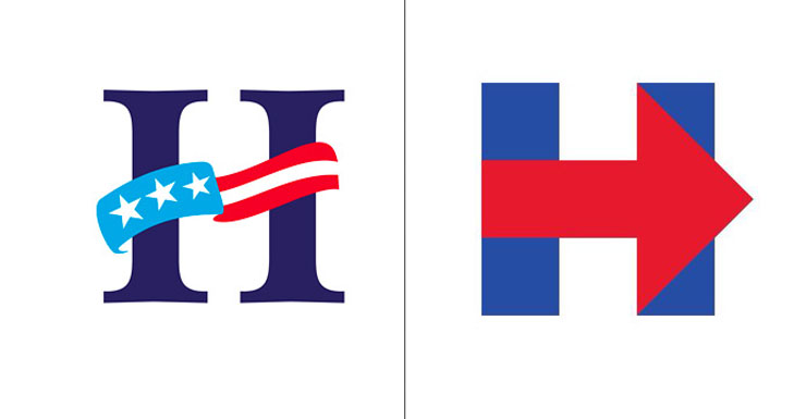 Hillary Clinton logos