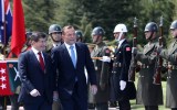 Tony Abbott Turkey Ahmet Davutoglu