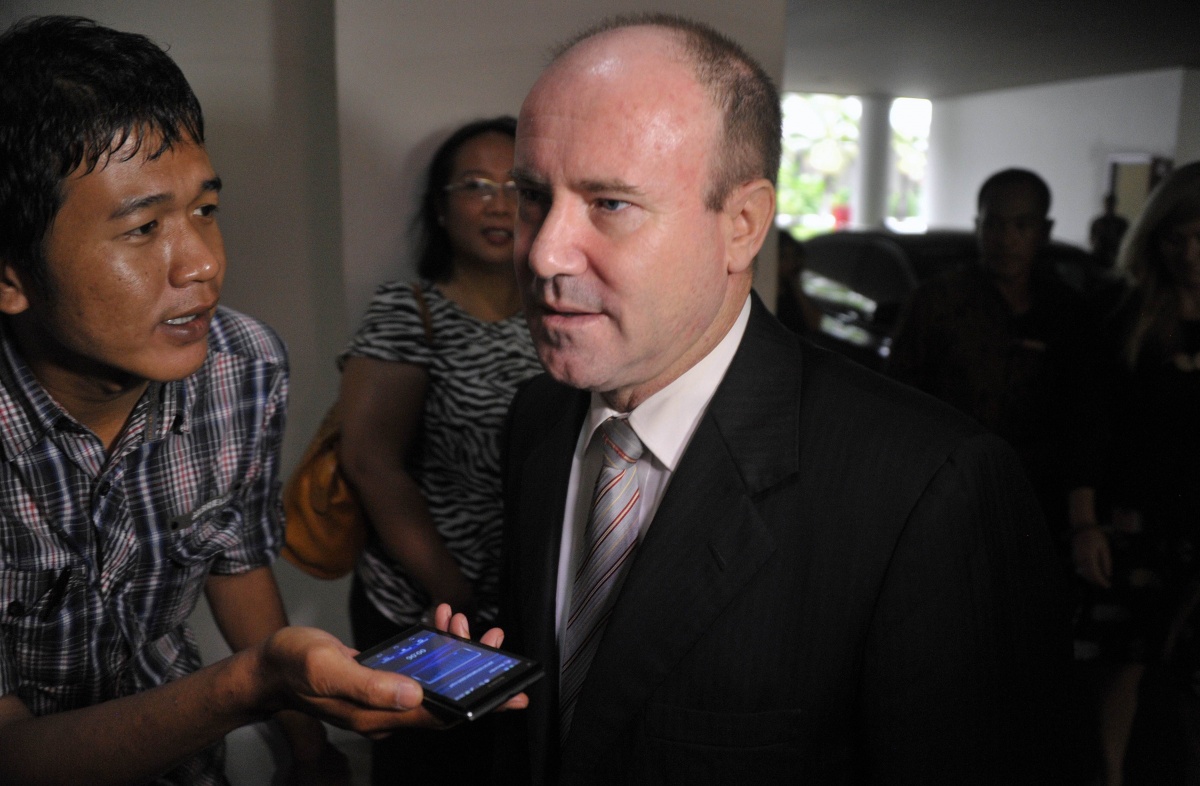 Former distinguished diplomat Greg Moriarty.