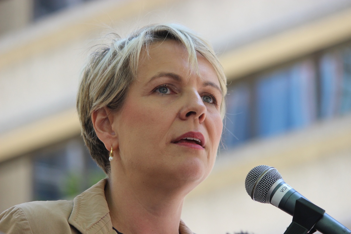 Ms Plibersek spoke around questions about her plan to force a mandatory vote.