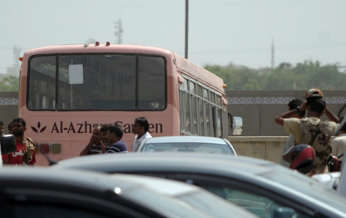 Karachi bus attack