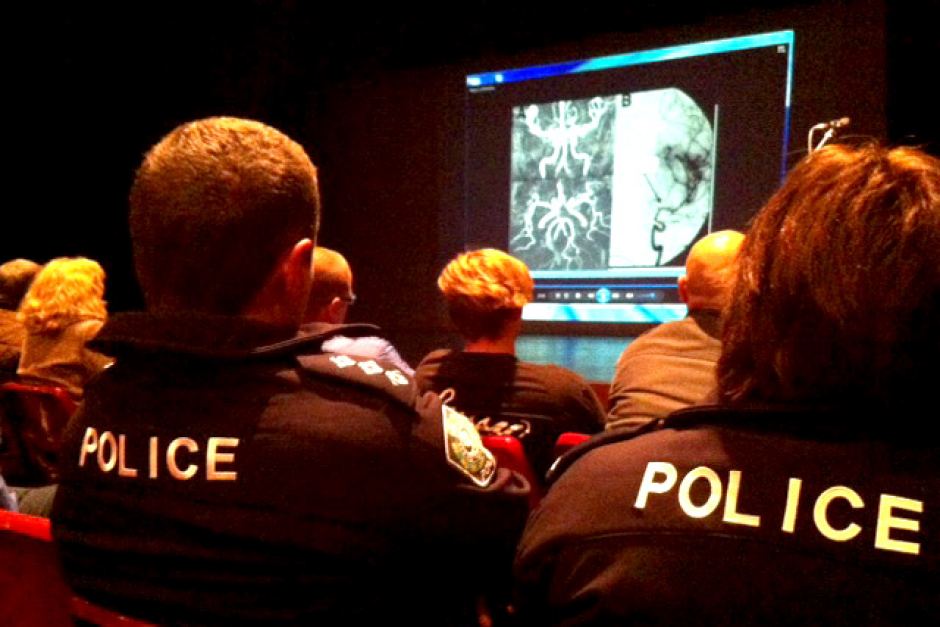 More than 200 people attended a community ice forum in Millicent
