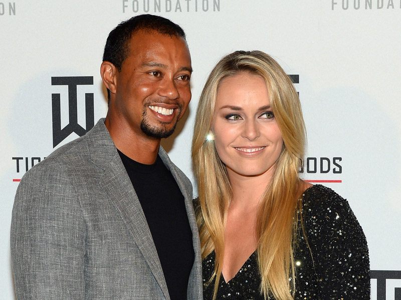 (Getty) Tiger Woods and Lindsey Von