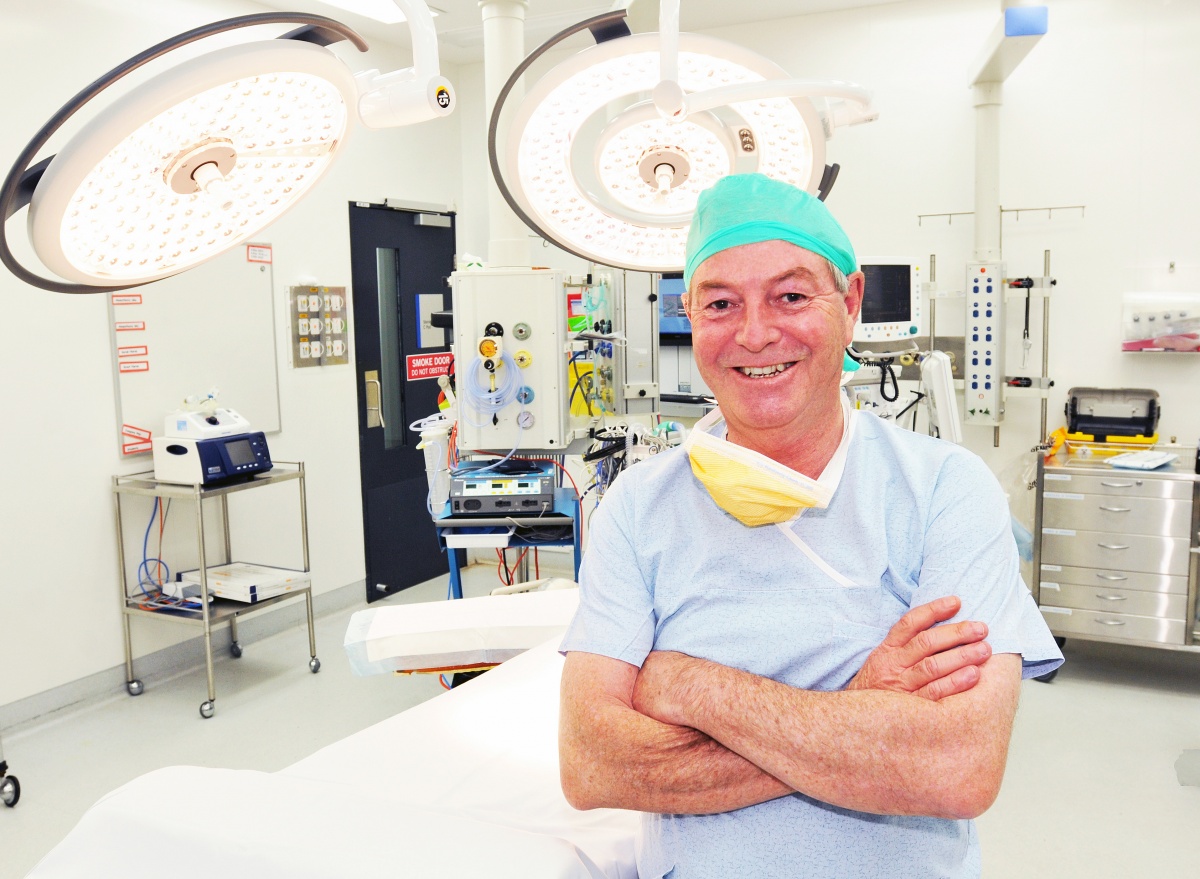 Liver transplant specialist Dr Stephen Lynch was recognised.