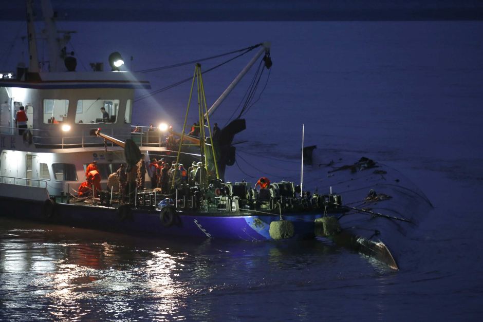 Rescuers continue the search for survivors.
