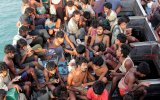 Indonesia helped Myanmar migrants last week, rejected by Aust.