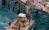 Hundreds of people were taken from Indonesia to Christmas Island by people smugglers.