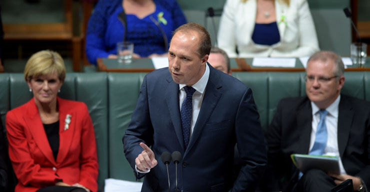 Mr Dutton said stripping citizenship would involve advice from intelligence.